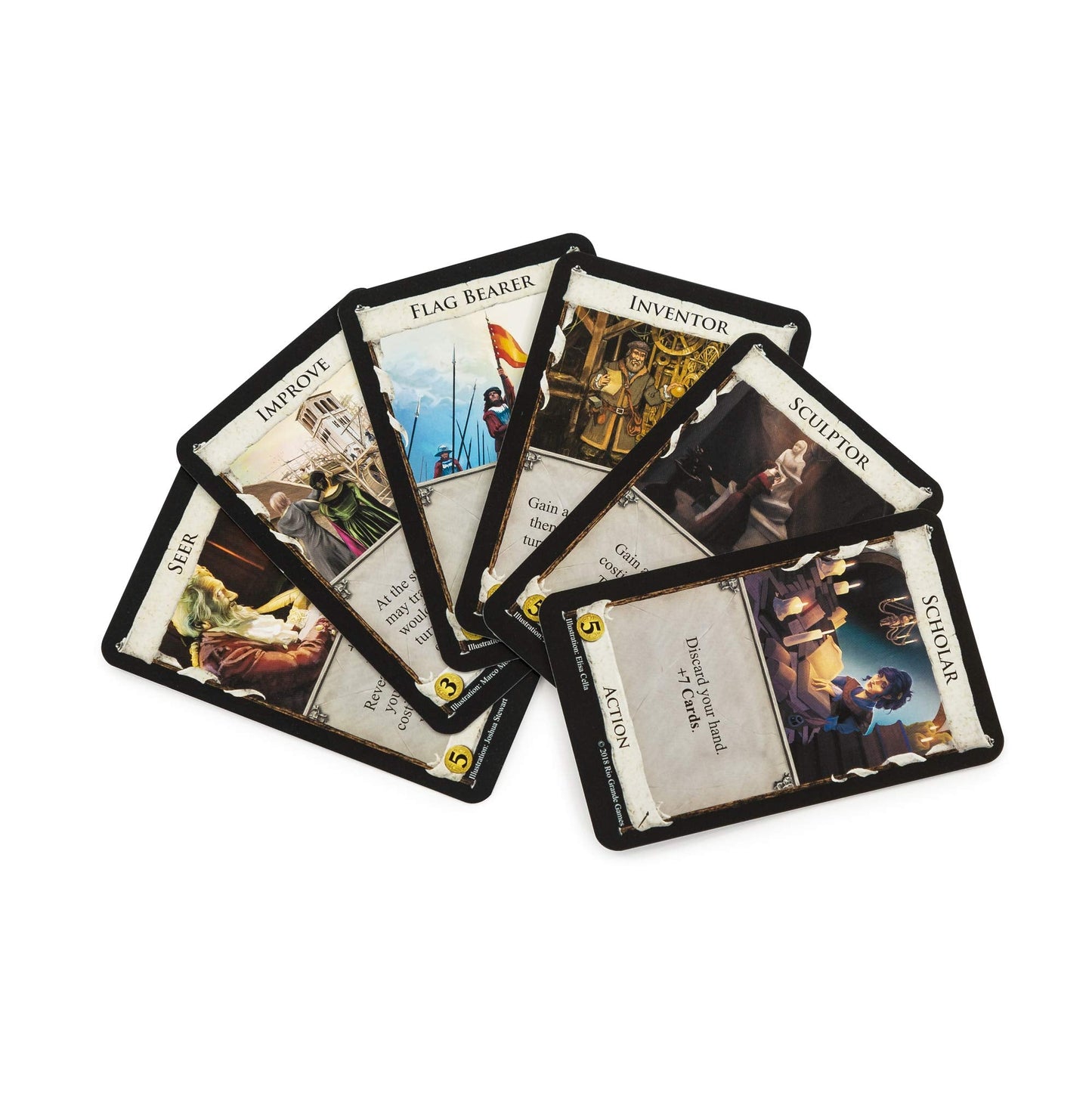 Rio Grande Games Dominion: Renaissance — 12th Expansion with 300 Cards, Tokens, Projects & Artifacts
