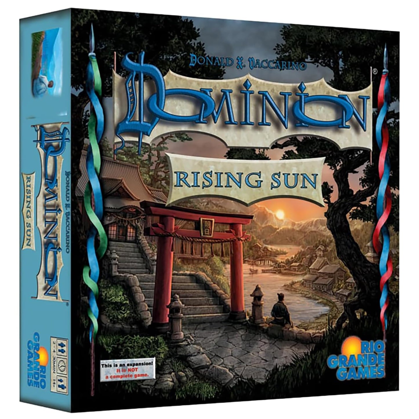 Rio Grande Games: Dominion Rising Sun Expansion – Sea Merchant & Trading Game (2-4 Players, 30 Min)
