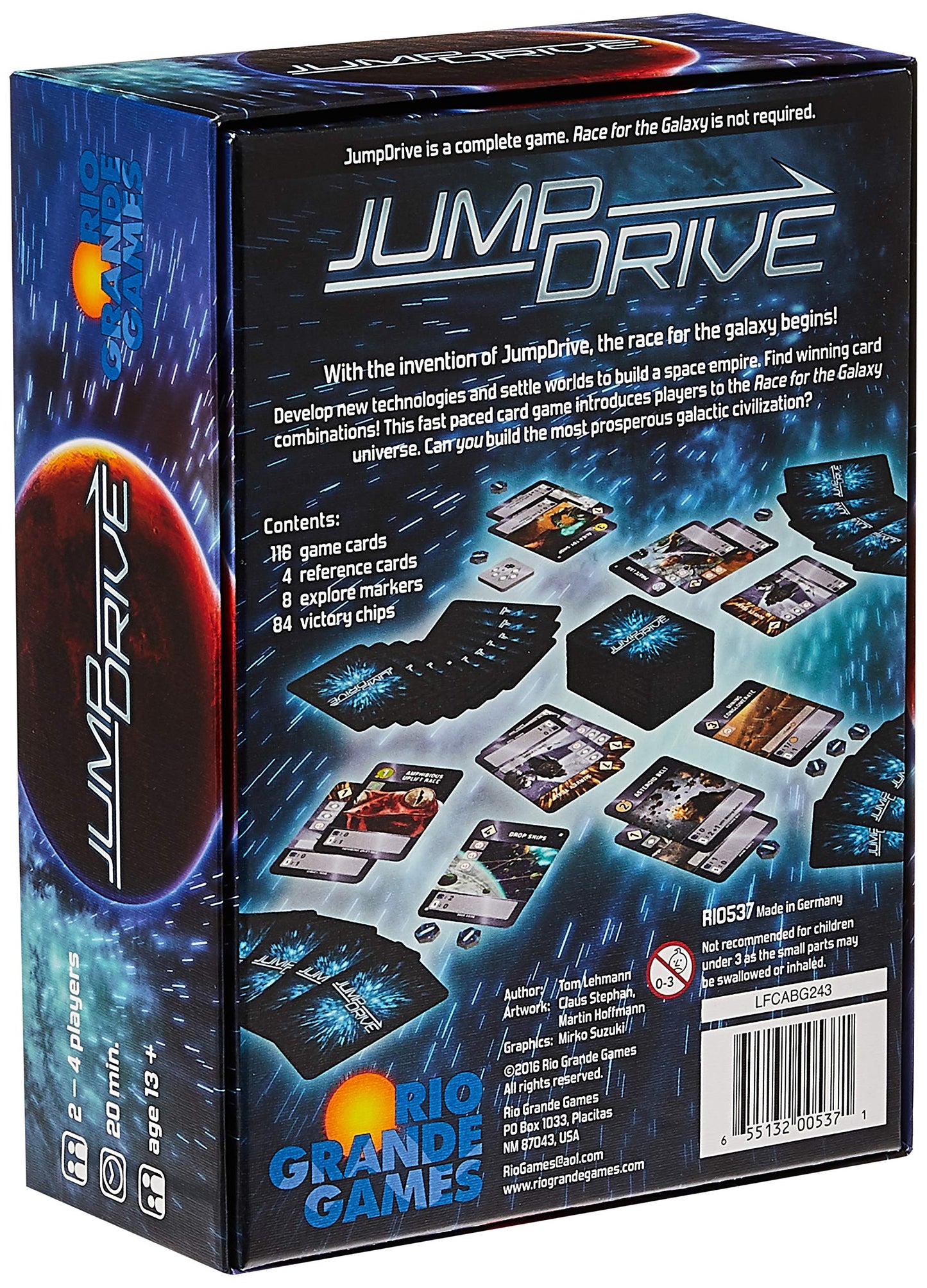 Rio Grande Games Jump Drive - Stand-Alone Race for the Galaxy Card Game (RIO537)