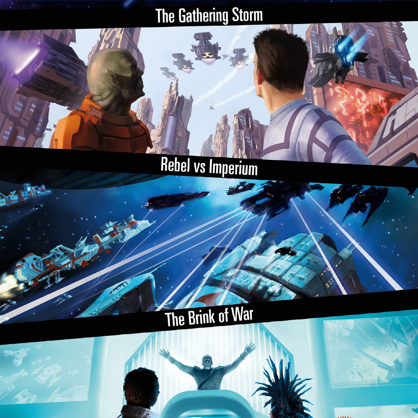 Rio Grande Games Race for The Galaxy: Expansion & Brinkmanship – The Combined 1st Arc (2nd Edition Compatible)