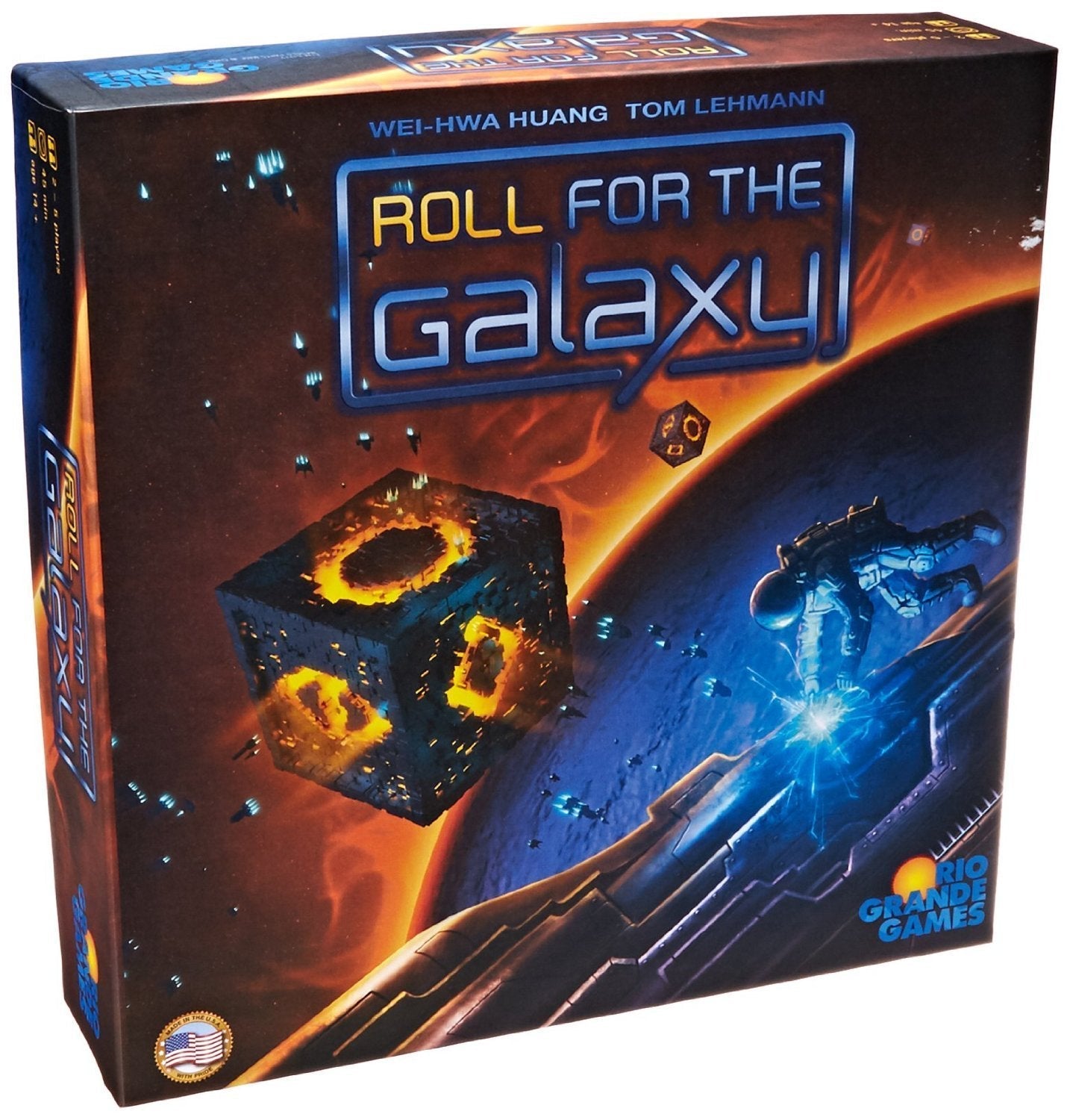 Rio Grande Games Roll for The Galaxy – Dice Strategy for 2–5 Players