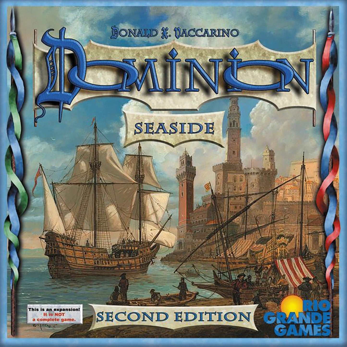 Rio Grande Games Seaside Second Edition – Dominion Expansion for 1-4 Players (90–120 min)