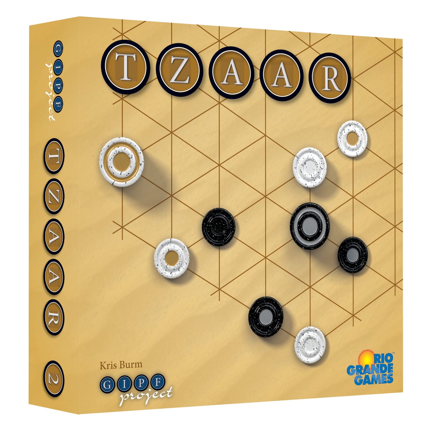 Rio Grande Games Tzaar (113278) – Two-Player Strategy Board Game