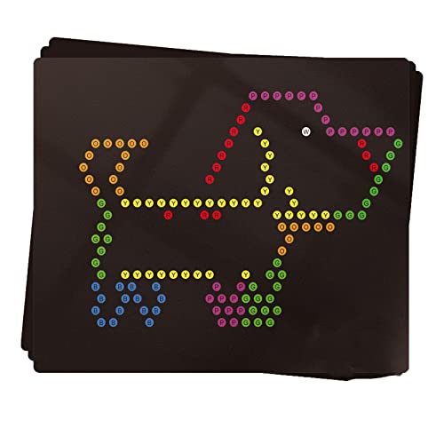 RioRand Refill Templates 20-Pack for Magic Panel Light Up Board – Animal Theme