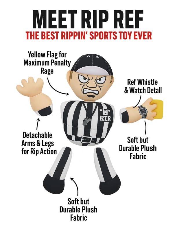 Rip The Ref: The Best Rippin' Football Toy for Game Day Fun