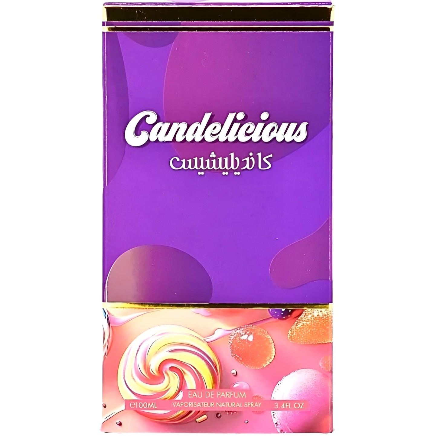 Risala Candelicious Unisex Eau de Parfum Spray, 3.4 oz