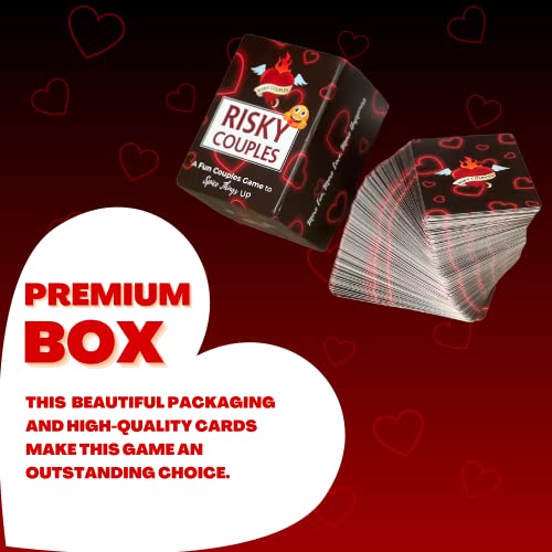 RISKY COUPLES | Couples Card Game for Date Night – 150 Questions & Challenges