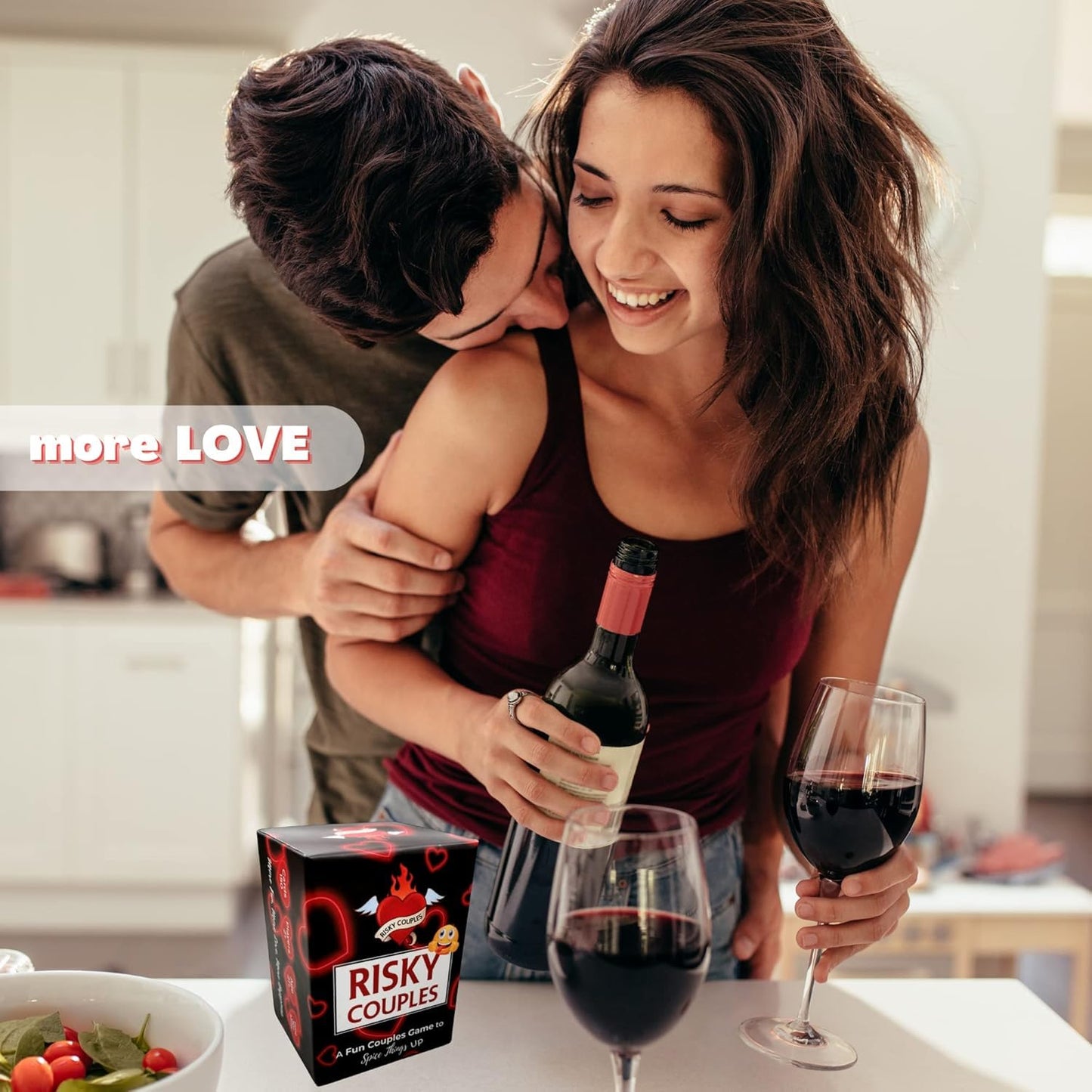 RISKY COUPLES | Couples Card Game for Date Night – 150 Questions & Challenges