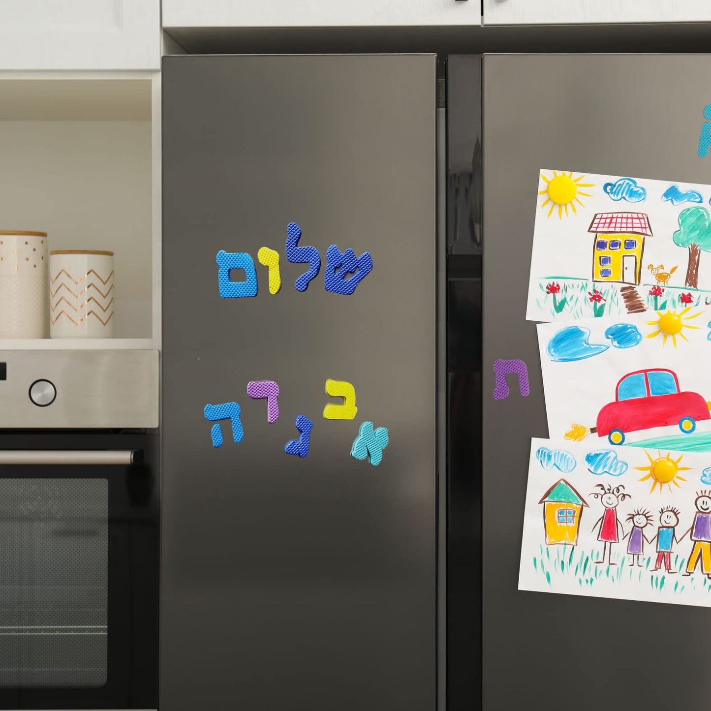 Rite Lite Alef Bet Magnets – Full Hebrew Alphabet for Kids | Judaica Educational Toys