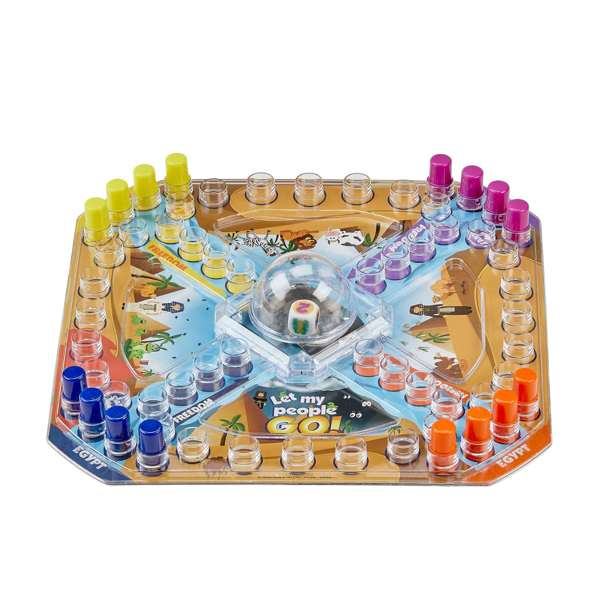 Rite Lite Let My People Go! Passover Board Game – Family-Friendly Judaica for Up to 4 Players