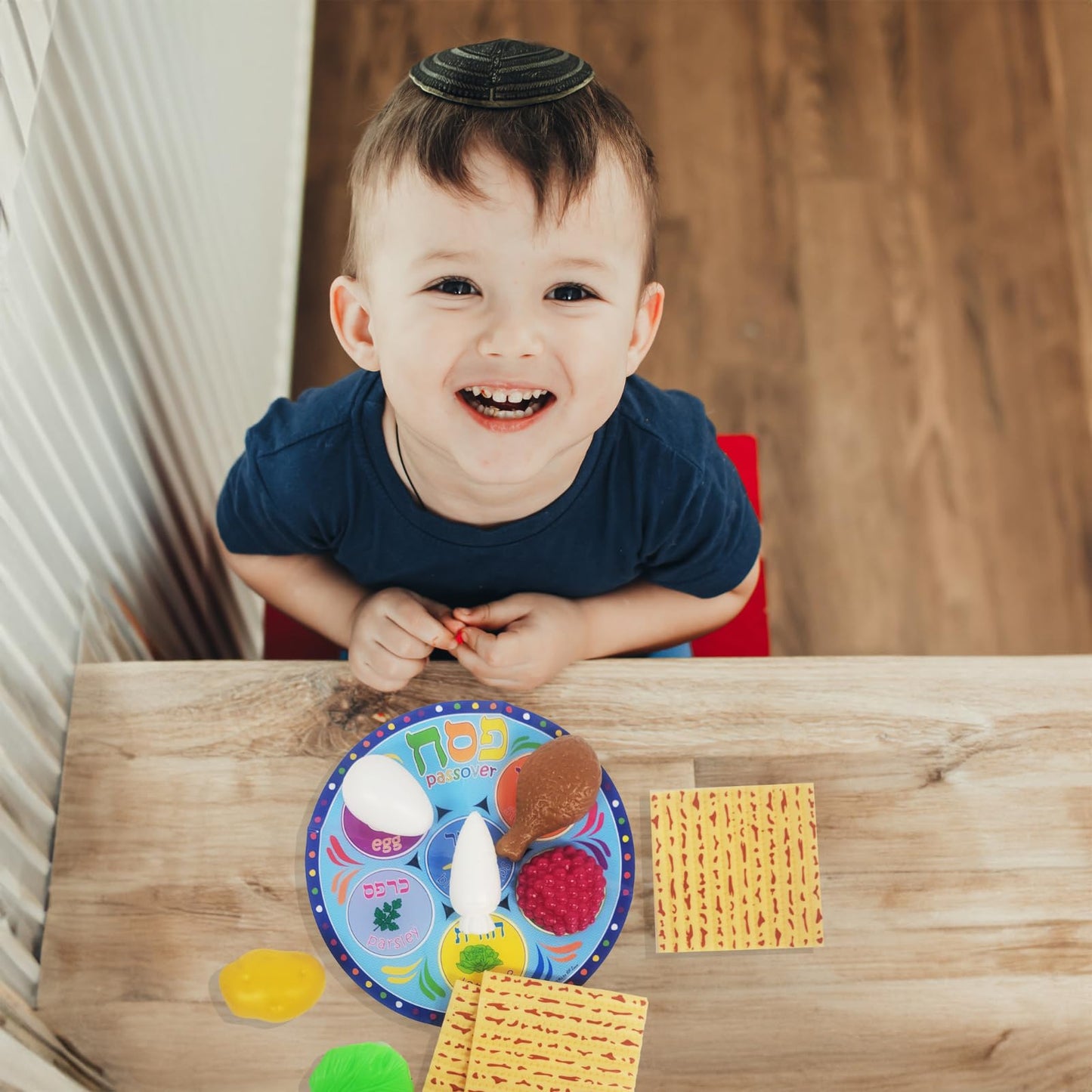 Rite Lite Passover Plastic Seder Food Set – Kids’ Make-Believe Decor for Pesach