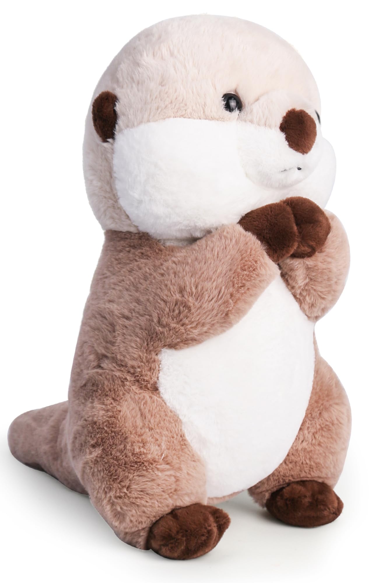 Riuhot Cute Otter Stuffed Animal – 15.7-Inch Plush Toy for Kids