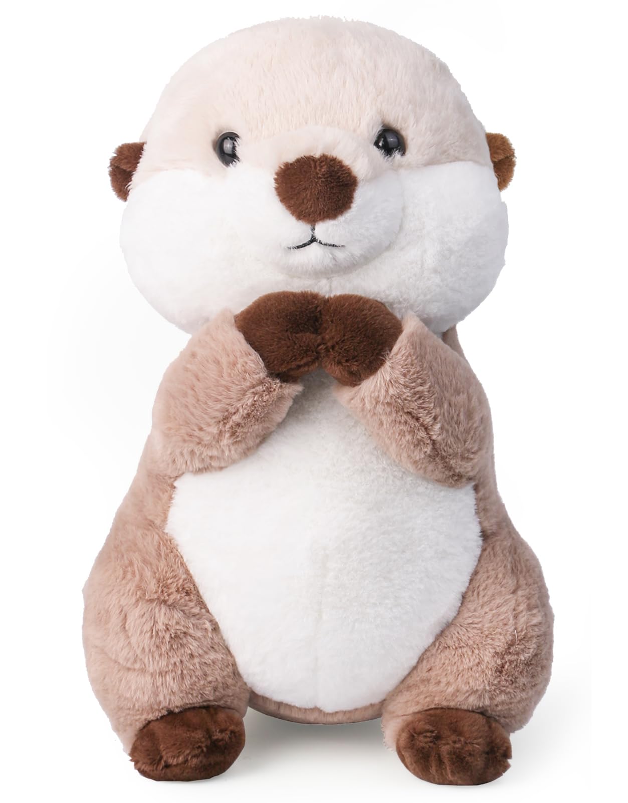 Riuhot Cute Otter Stuffed Animal – 15.7-Inch Plush Toy for Kids
