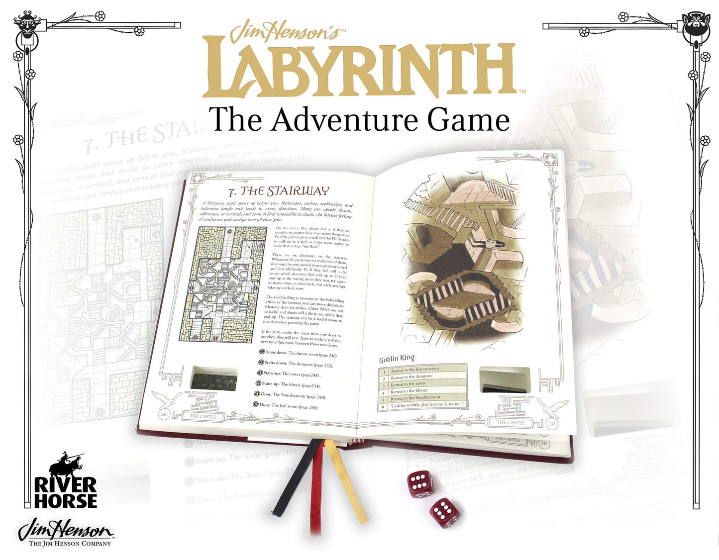 River Horse Labyrinth The Adventure Game – Family Board Game for 2-5 Players