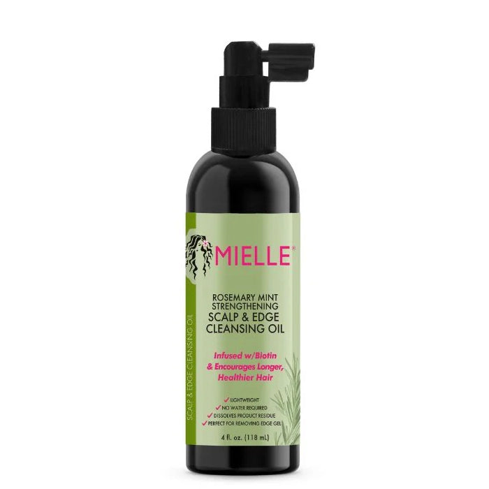 Mielle Rosemary Mint Scalp & Edge Cleansing Oil 4oz