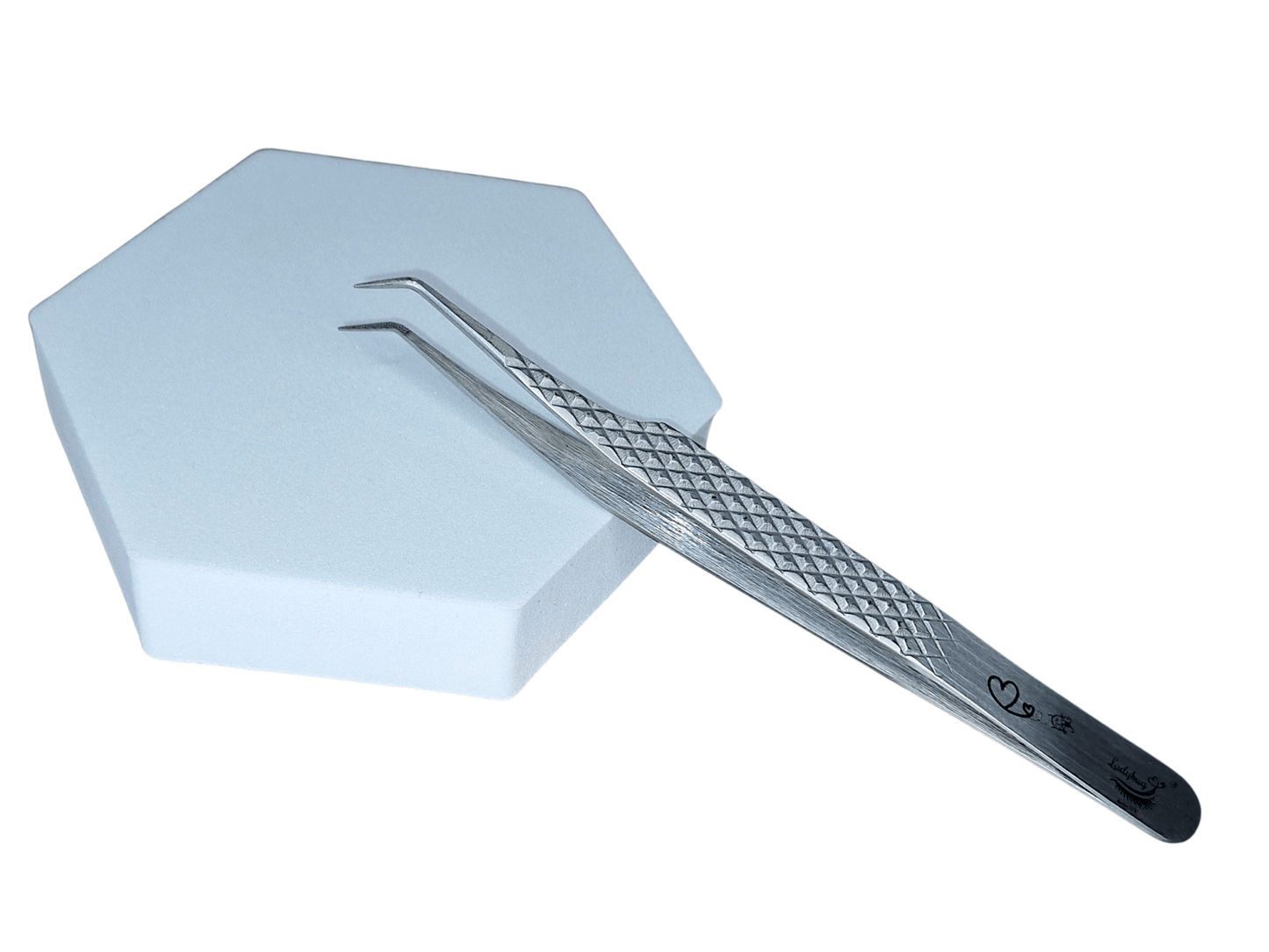 Hybrid 45 Degree Fibre Grip Tweezers