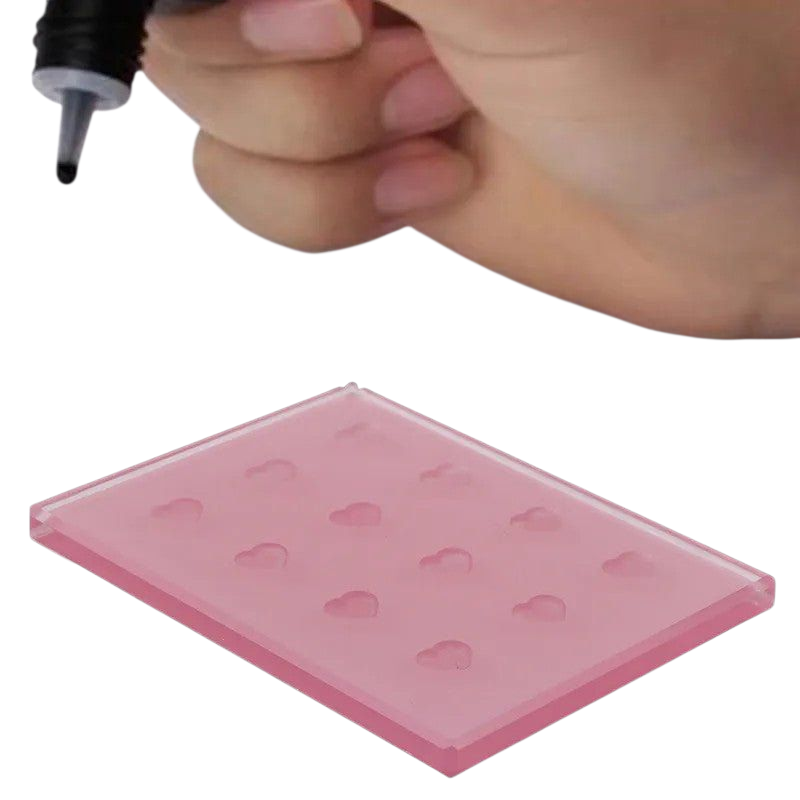 Premium Crystal Glass Glue Tile