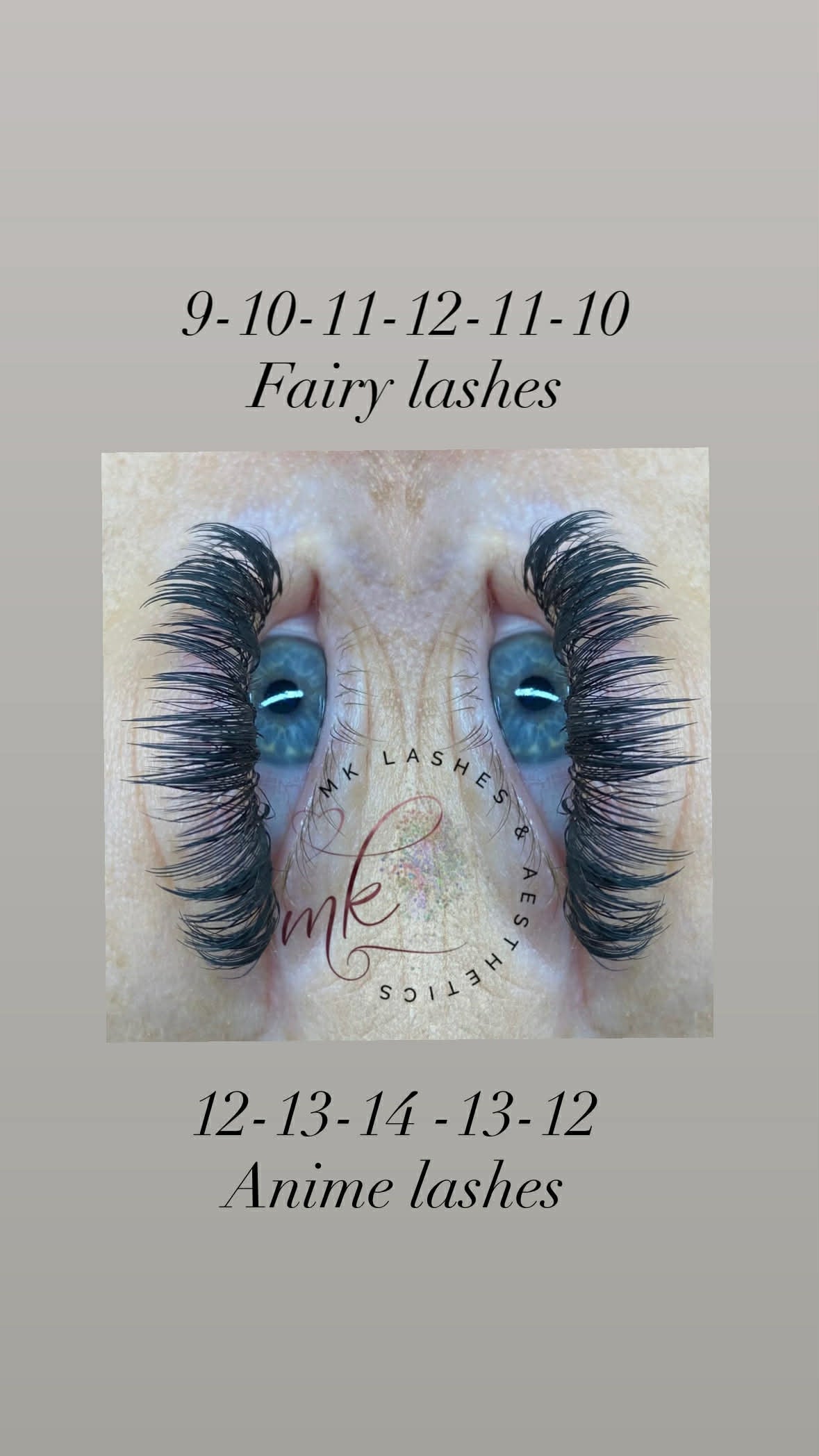 Sample Anime Feather Lash Tray