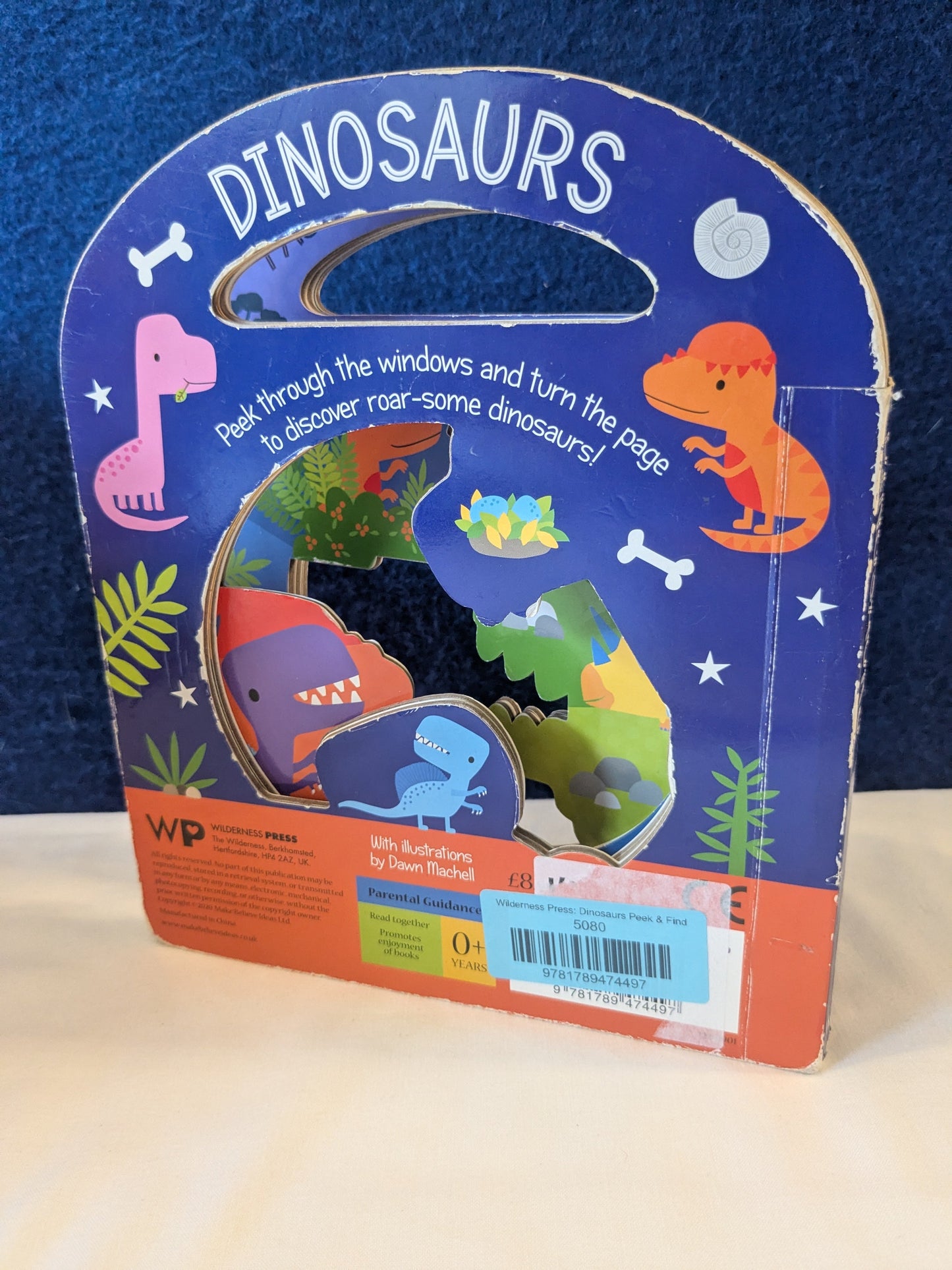 Wilderness Press: Dinosaurs Peek & Find
