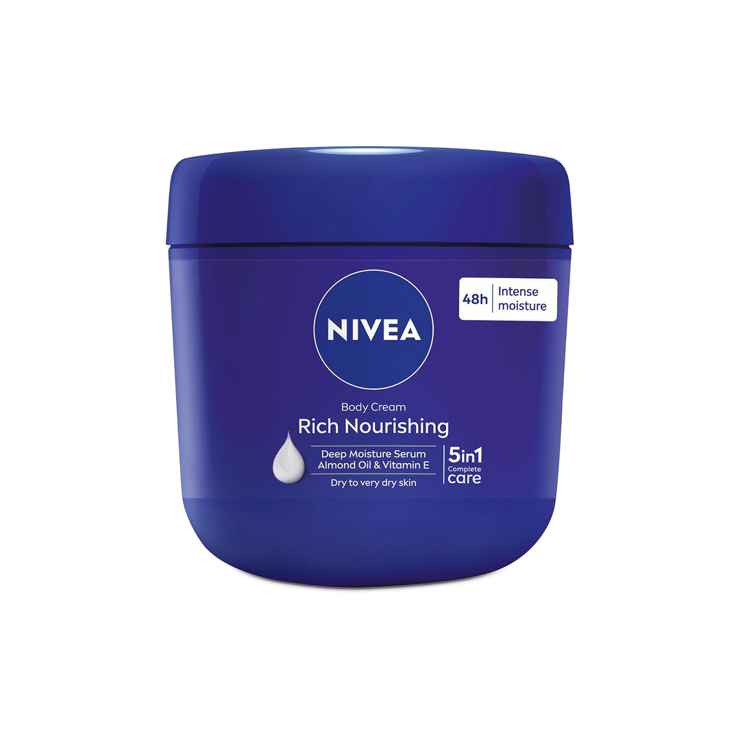 Nivea Rich Nourishing Body Cream Deep 48h Hydration for Dry Skin