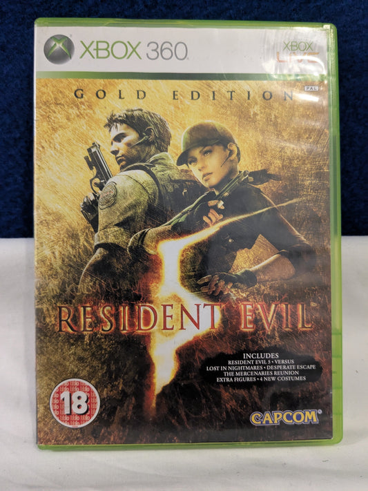 Resident Evil: Gold Edition - X Box 360