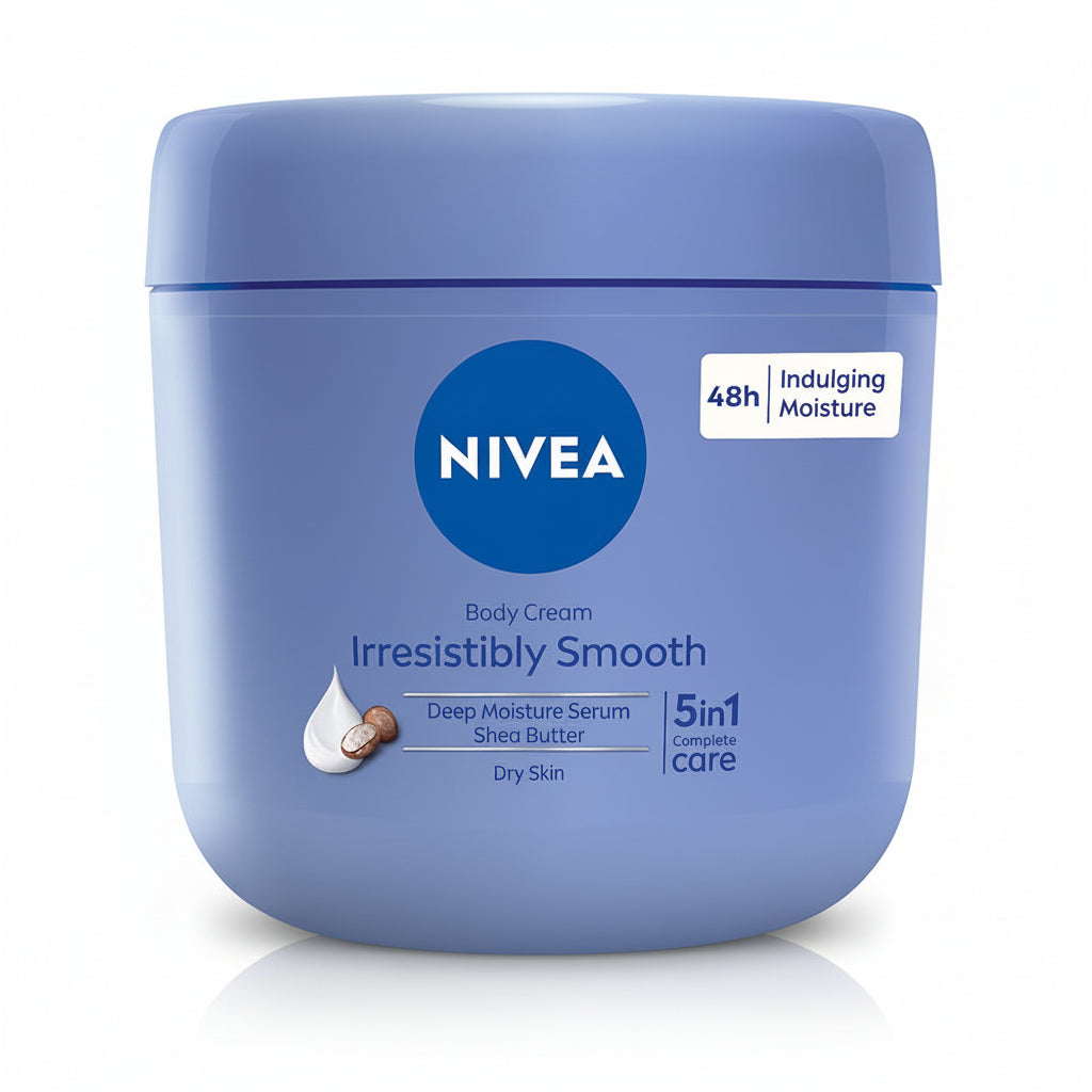 Nivea Body Cream Irresistibly Smooth for Soft, Supple Skin 400ml/13.53 oz