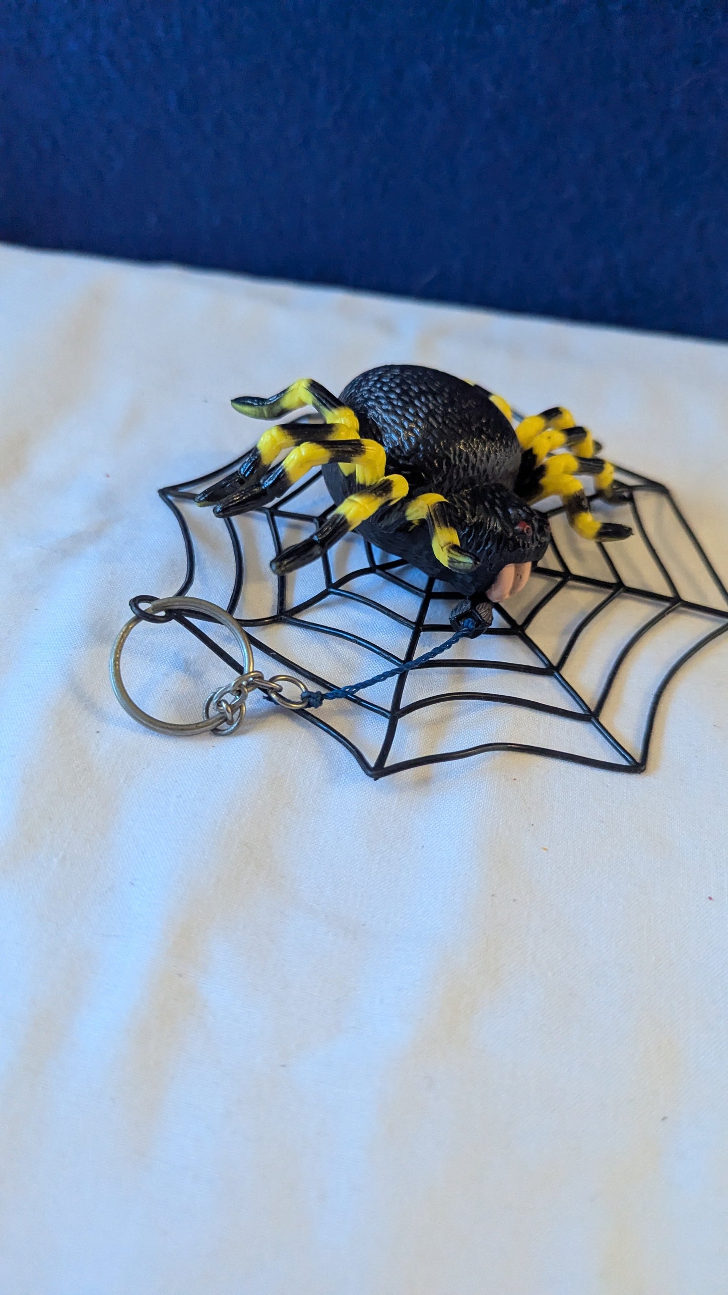 Pull spider and web