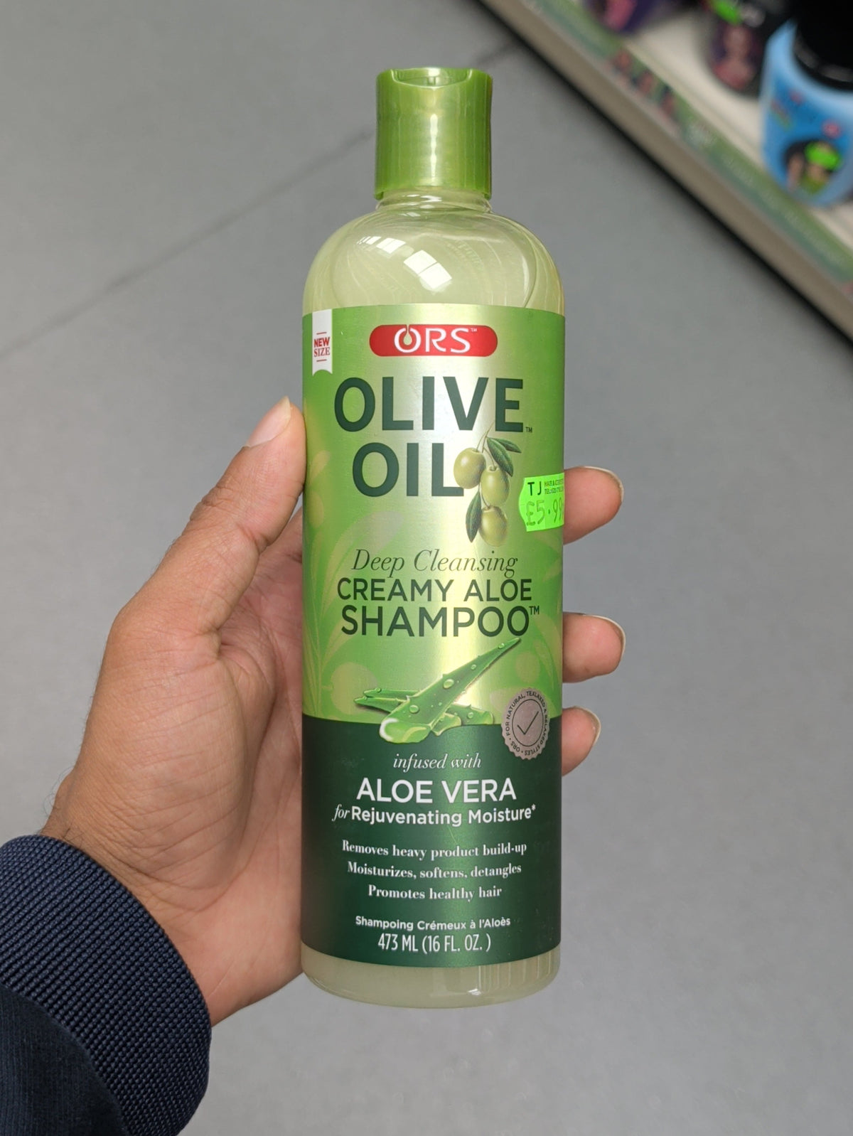 ORS Olive Oil Creamy Aloe Shampoo 16 oz