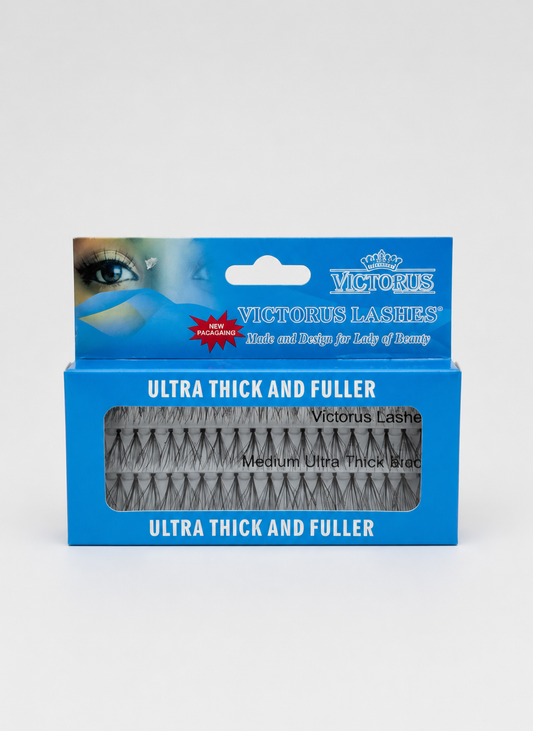 Victorus Ultra Thick & Fuller Mascara | Extreme Volume & Length for Dramatic Eyes | Intense Black