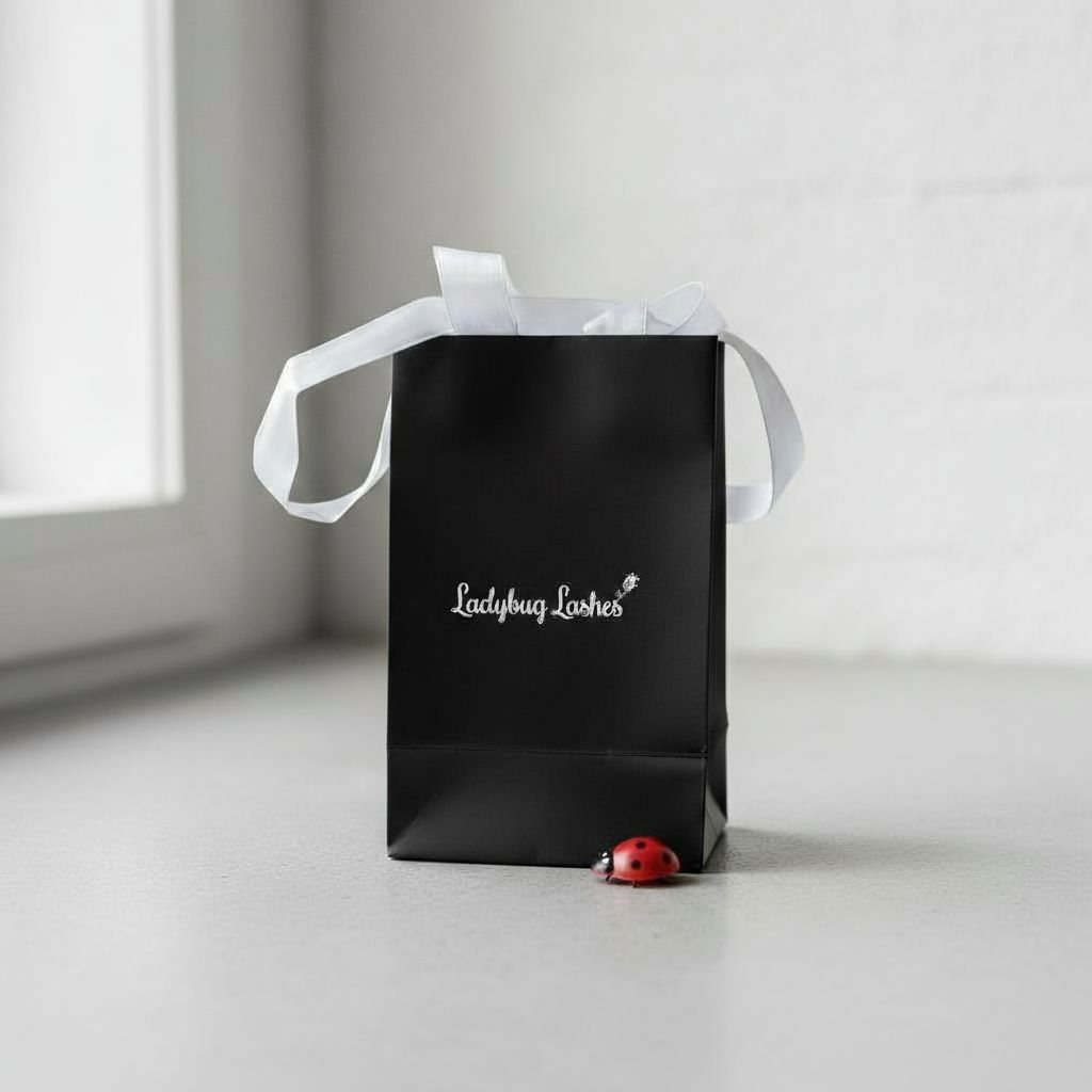 5x Ladybug Lashes Aftercare or Gift Bags