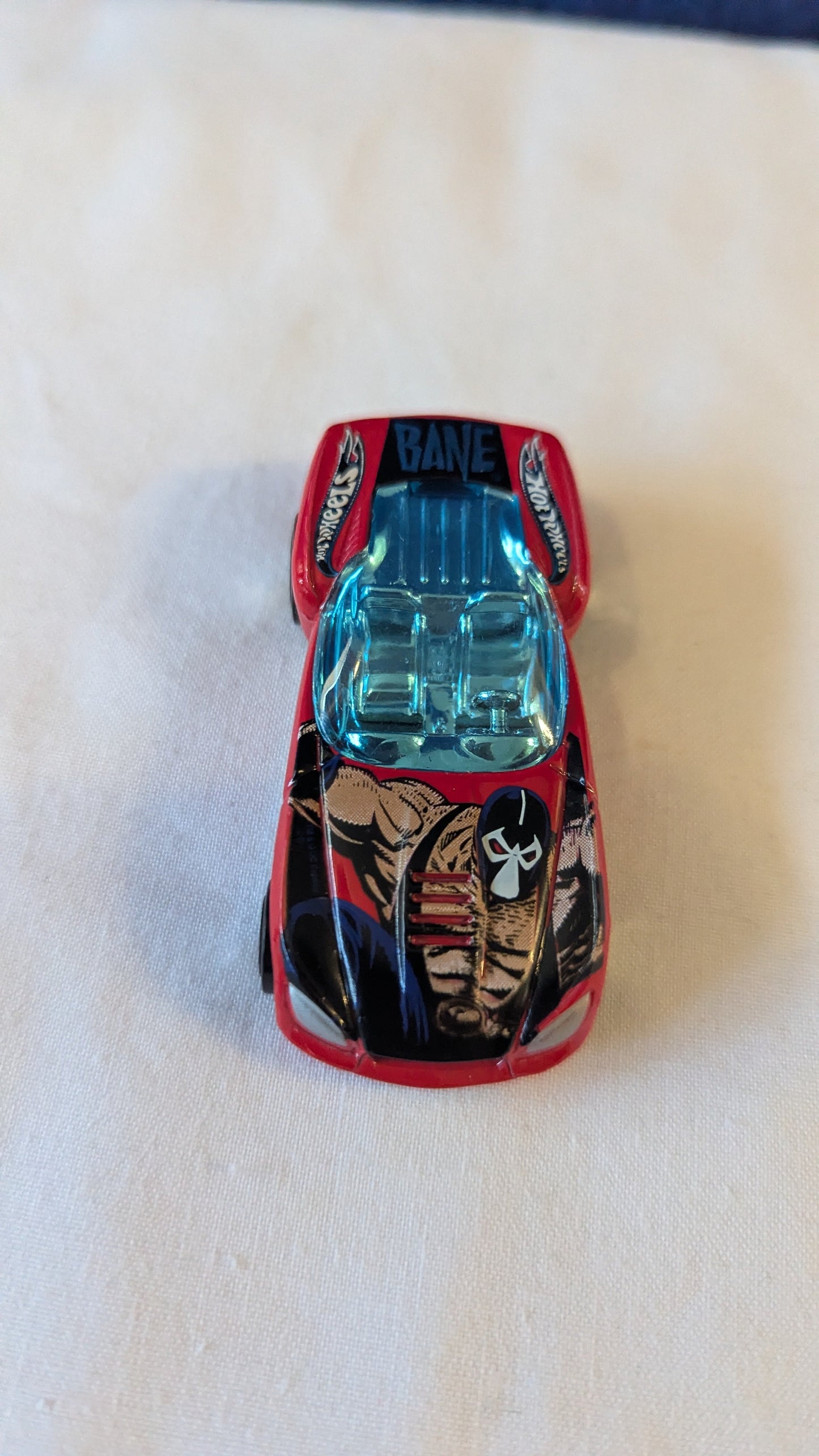 Hot Wheels Die Cast " Greased Lightning" DC Comics Bane