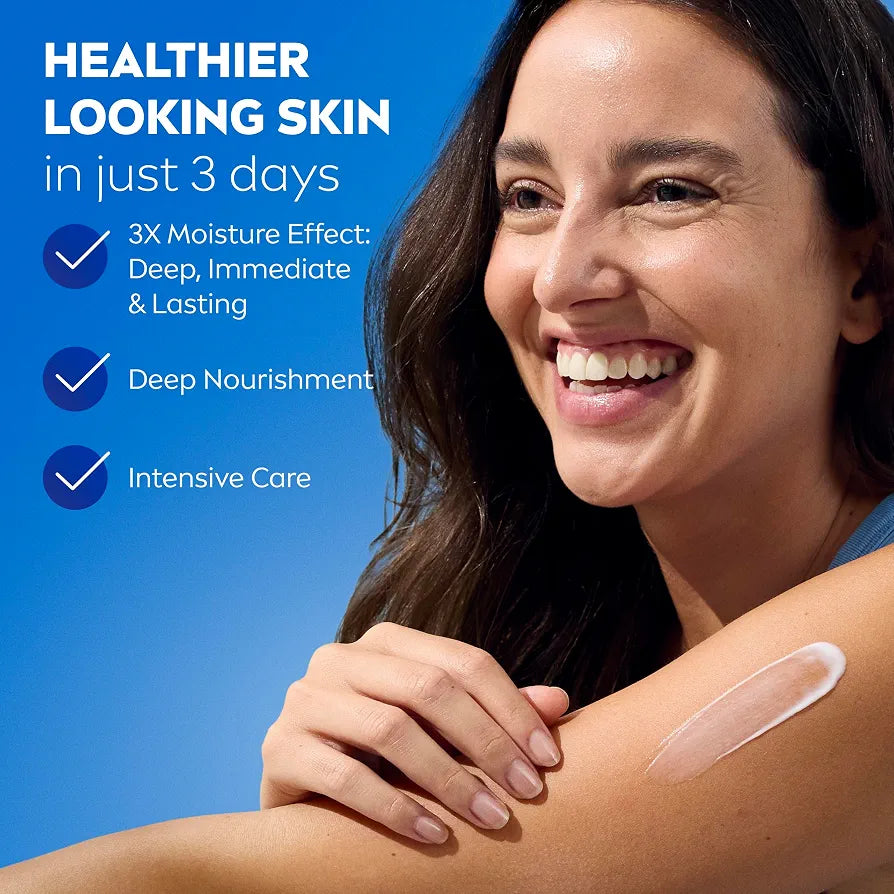 Nivea Rich Nourishing Body Cream Deep 48h Hydration for Dry Skin