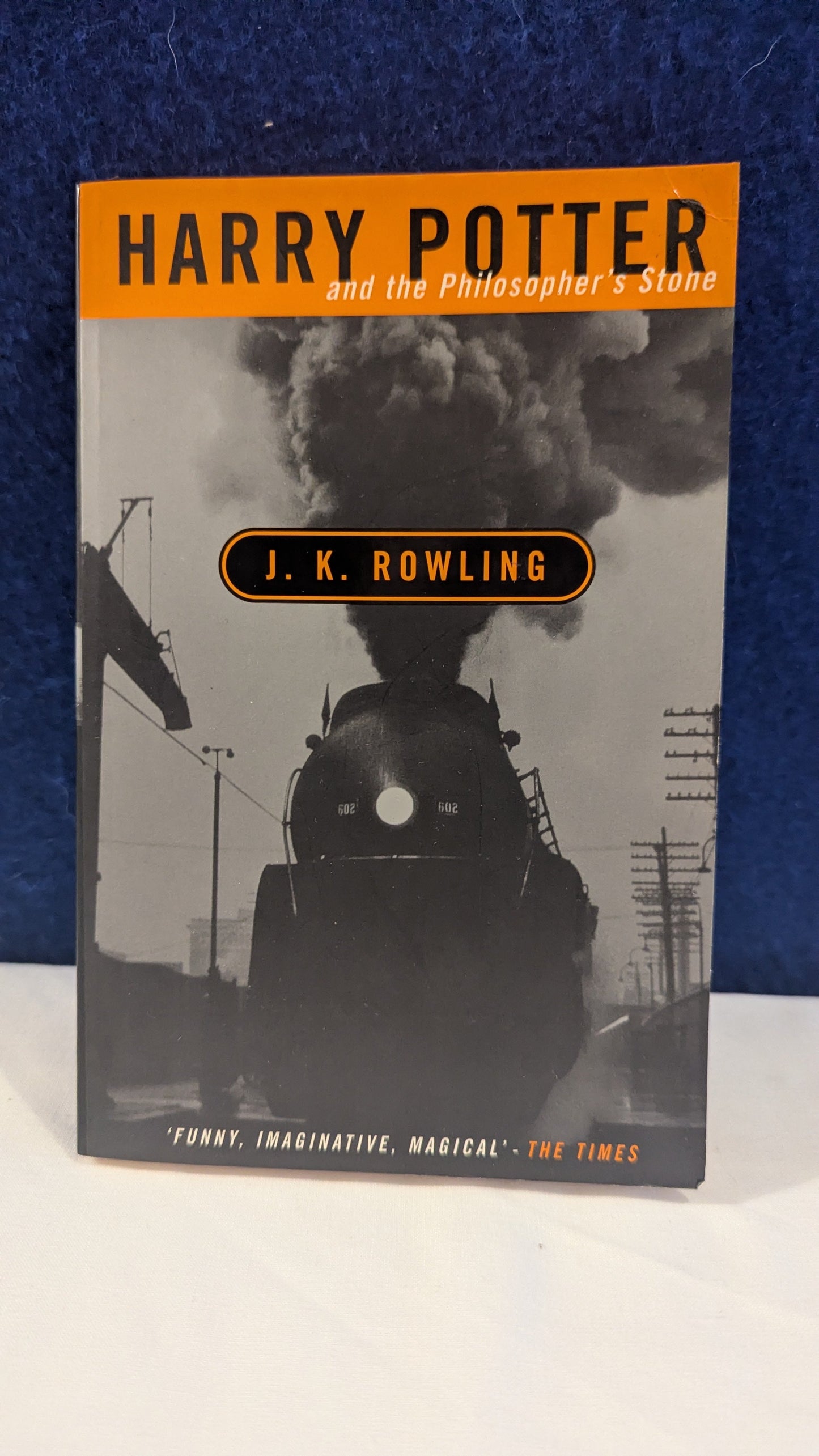 Harry Potter and the Philosopher's Stone First Edition (2nd Impression) 1998 Adult Cover