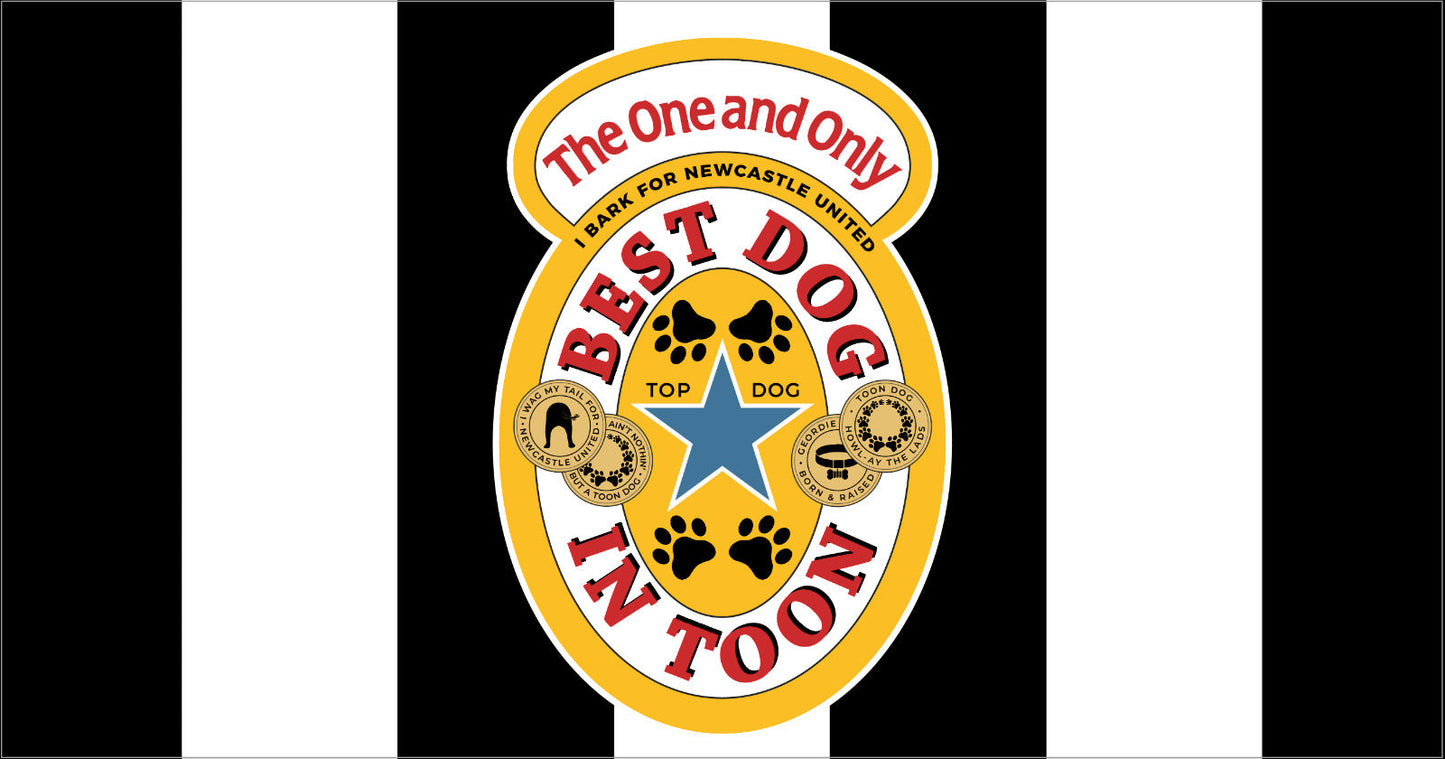 Newcastle NUFC Dog Feeding Bowl