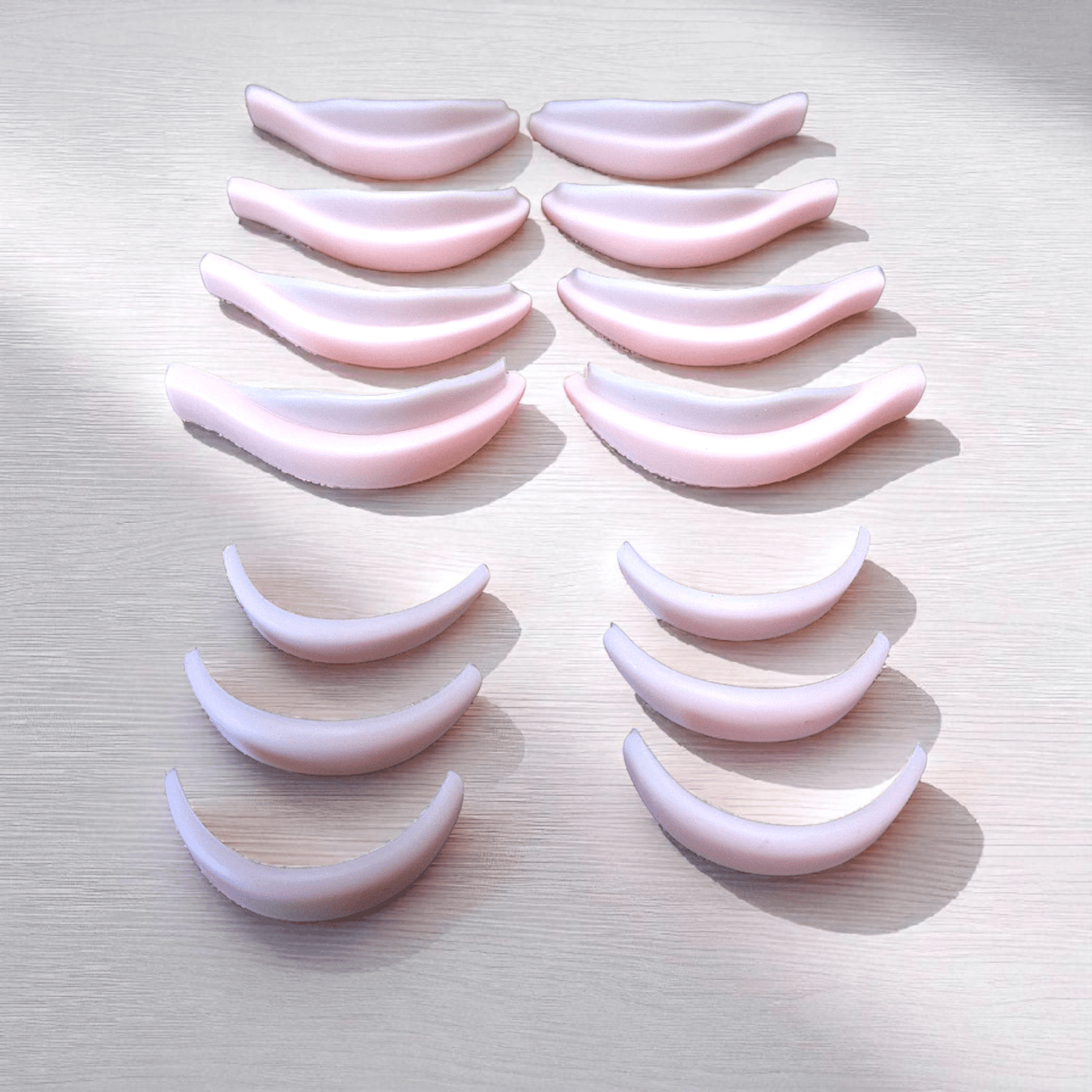 7 Pairs Hybrid Glueless Lash Lift Shields