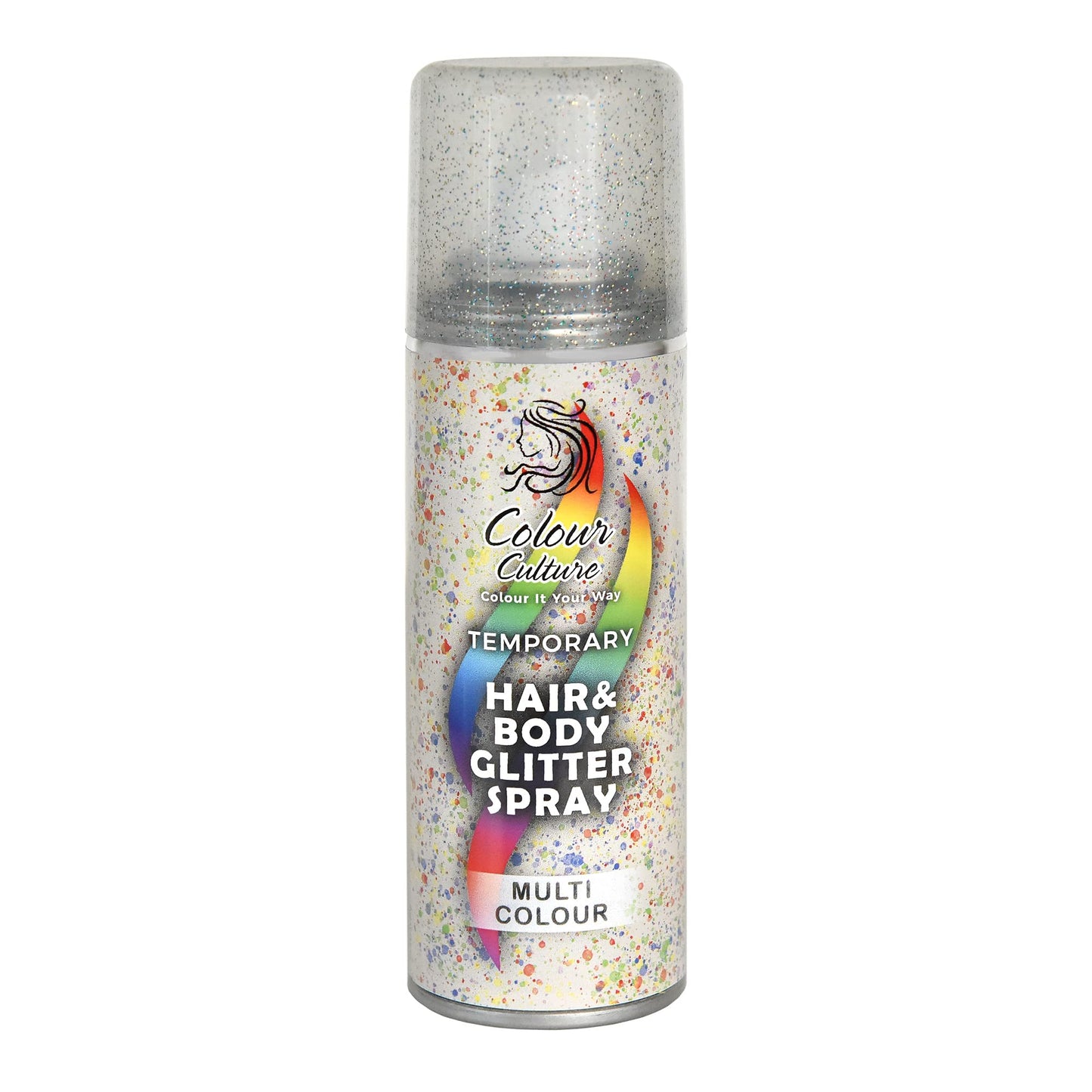 Colour Culture Temporary Colour Spray: Instant Vibrant Wash-Out Hair Colour 125 ml