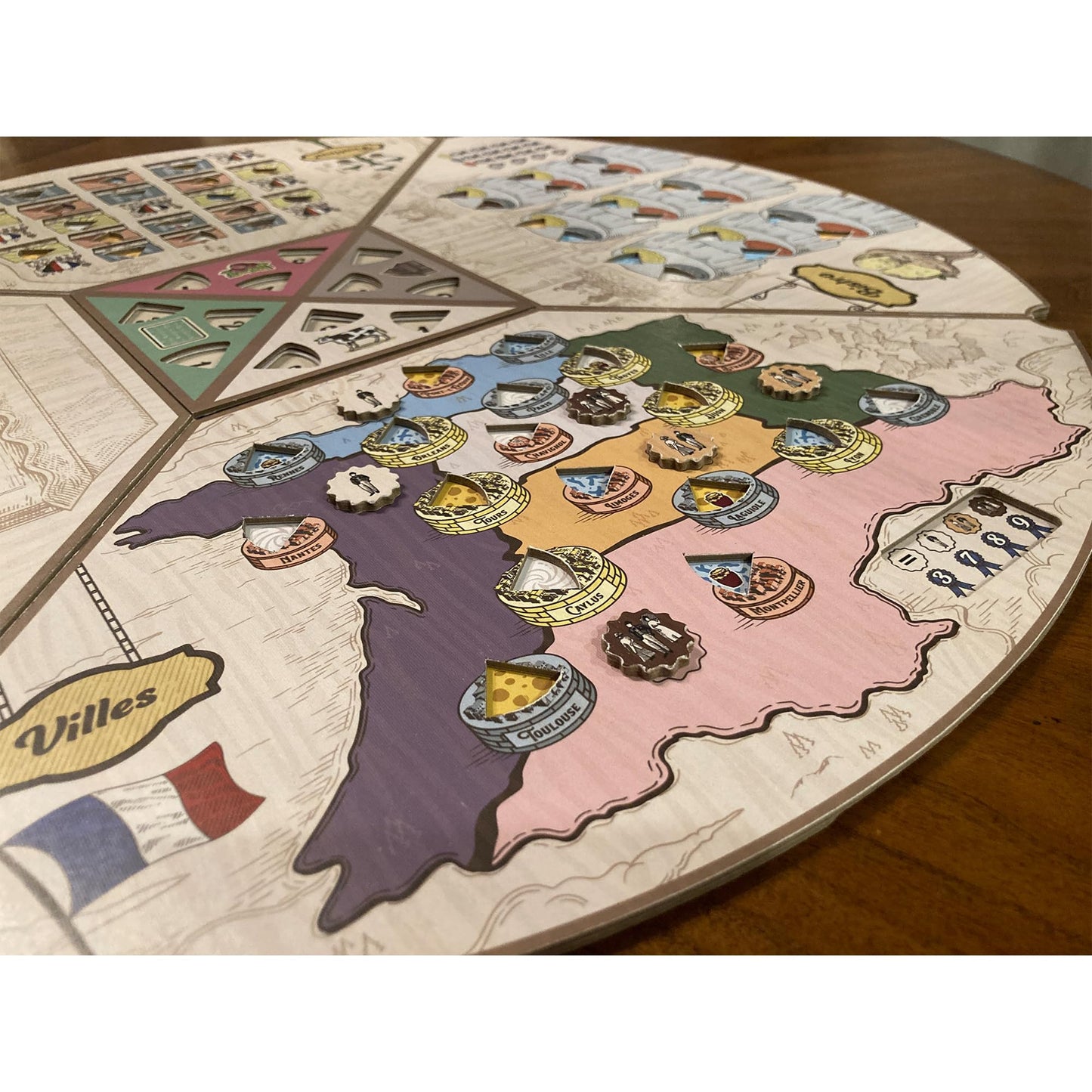 Fromage Board Game by Road To Infamy Games | French Cheesemaking Strategy