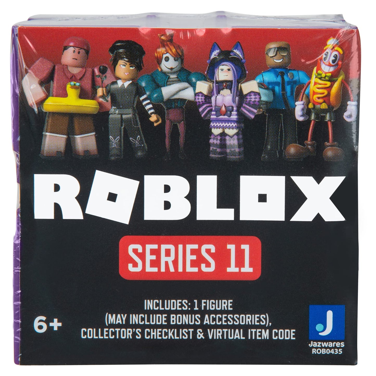 Roblox Action Collection Series 11 Mystery Figure 6-Pack | 6 Exclusive Roblox Virtual Items
