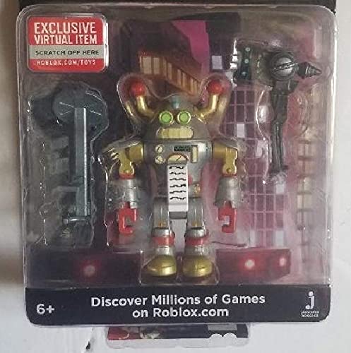 Roblox ROB0302 Brainbot 3000 Figure – Series #7 | Collectible Roblox Action Figure