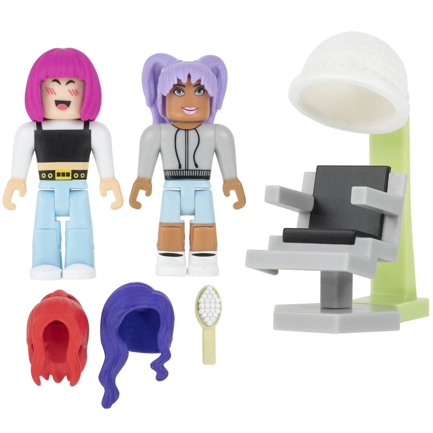 Roblox Celebrity Collection - Brookhaven Hair & Nails Game-Pack + Exclusive Item