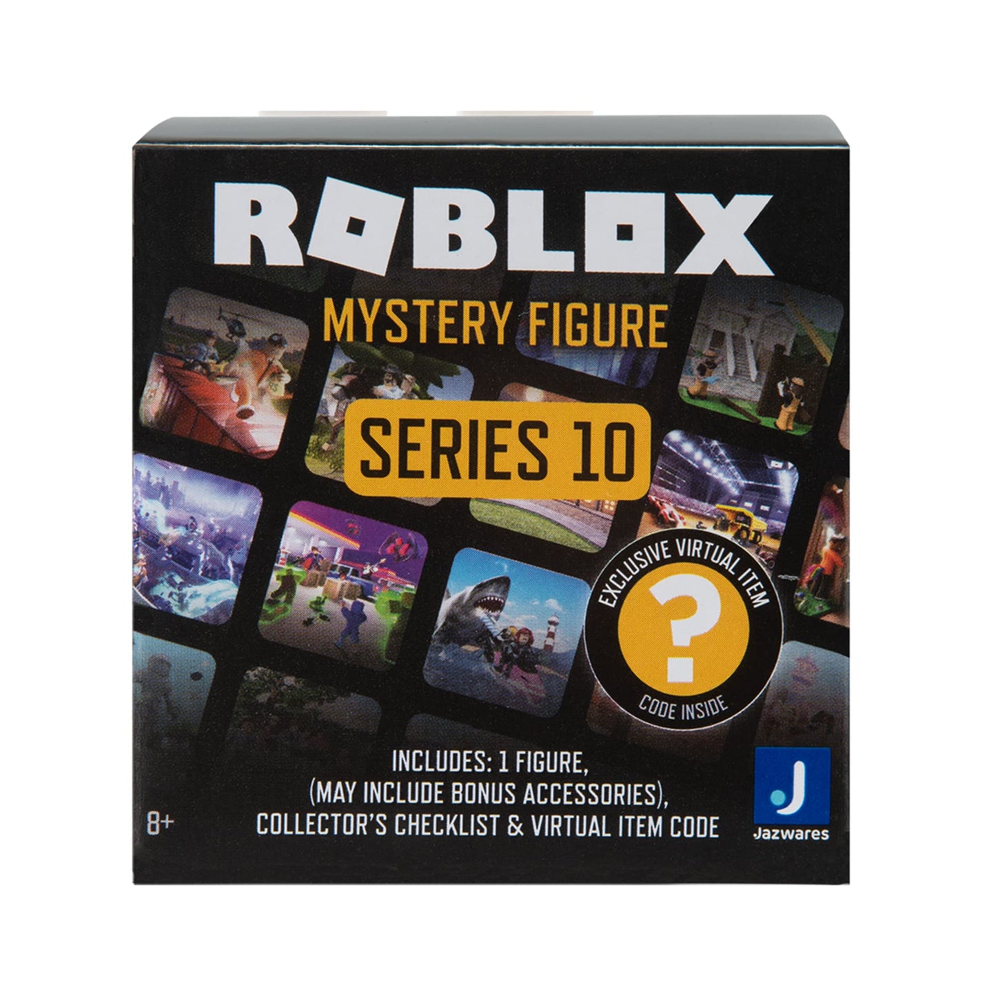 Roblox Celebrity Collection Series 10 - 6-Pack Mystery Figures with Exclusive Virtual Items