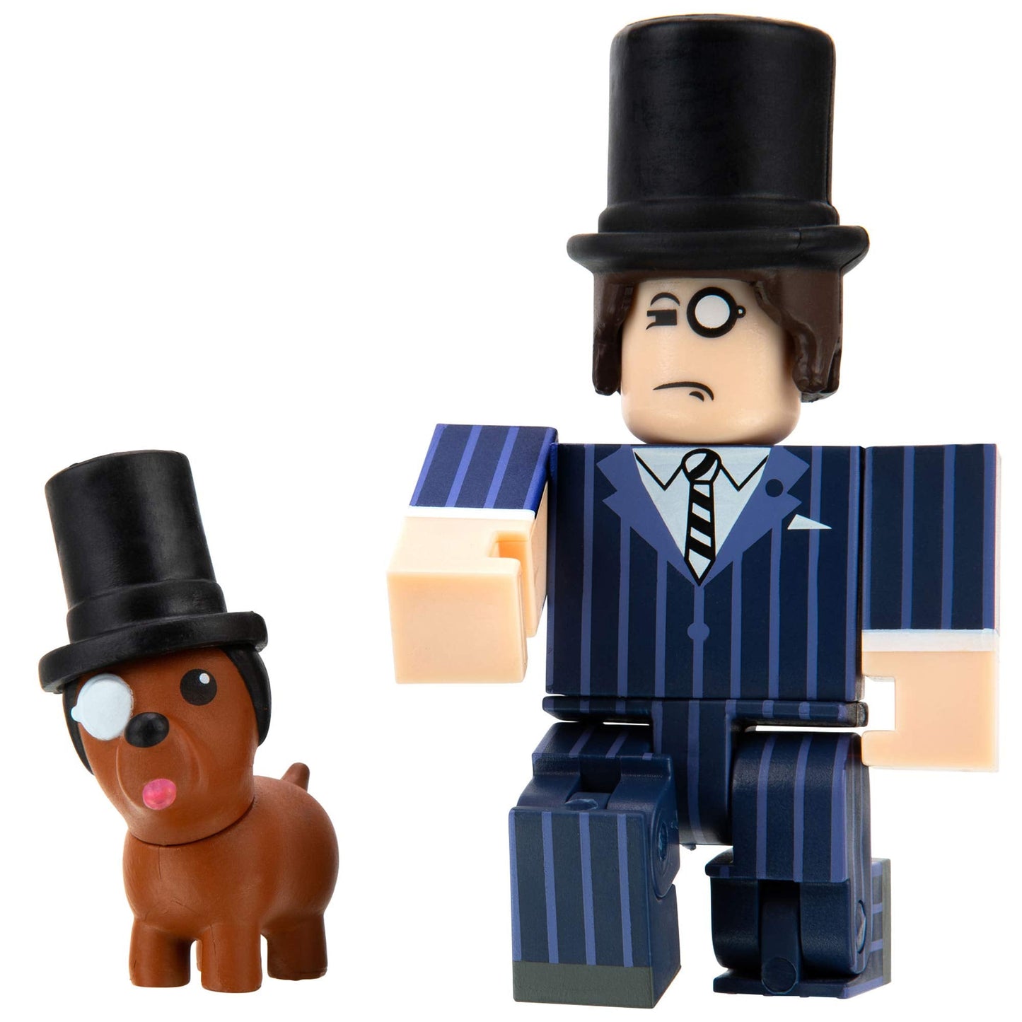Roblox Action Collection Series 9 Mystery Figure 6-Pack | 6 Exclusive Virtual Item Codes (Blue)