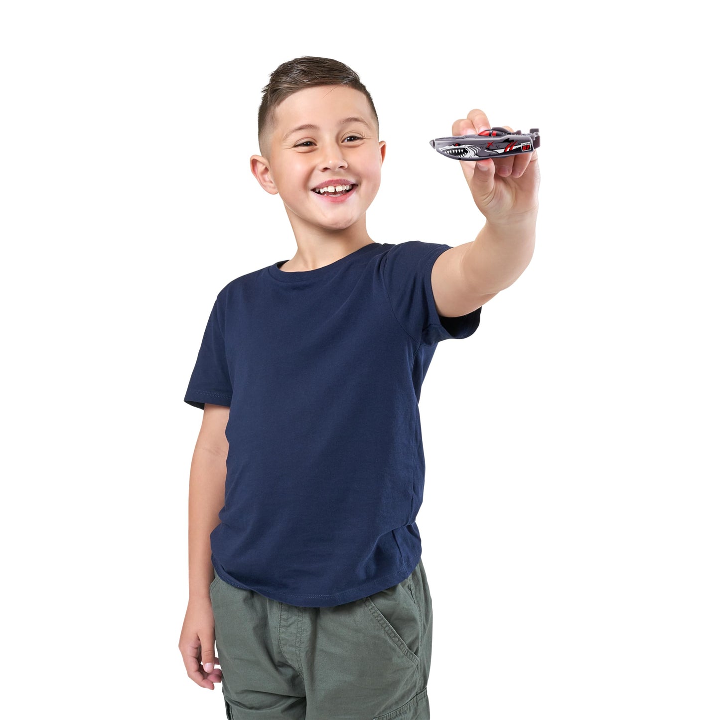 Robo Alive Robo Boats White Shark & Dino Shark – 2 Pack, Water Activated Toy Boats (Amazon Exclusive)