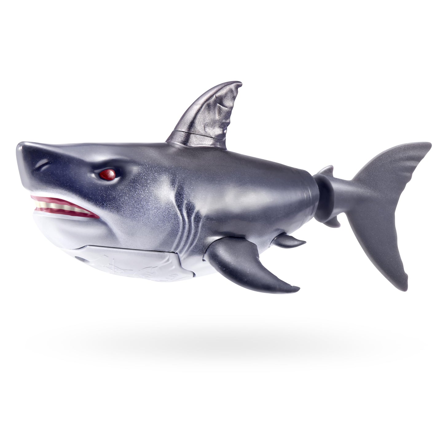 Robo Alive Water Activated Shark 2 Pack (Grey) by ZURU – Realistic Swimming Robotic Bath Toy