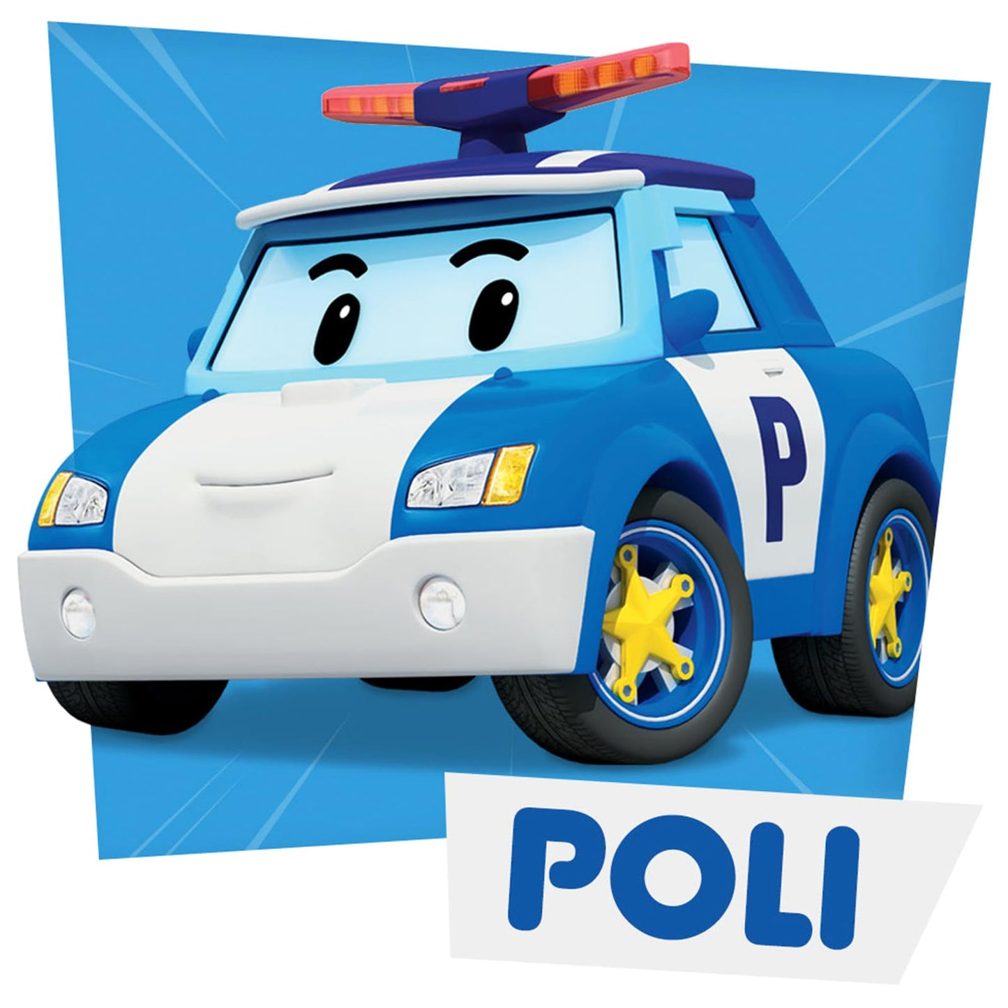 Robocar Poli DIE-CAST Poli Police Car – Durable Metal Toy for Toddlers 1–5 | Gift for Boys & Girls