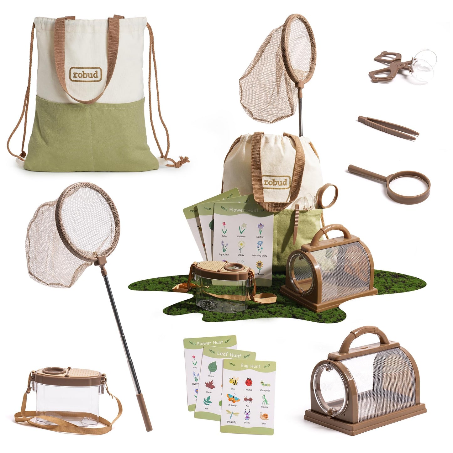 ROBUD Bug Catcher for Kids | Outdoor Exploration Kit (WRP07)