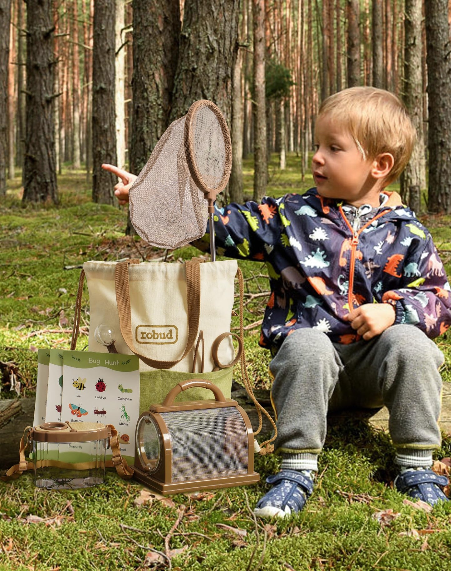 ROBUD Bug Catcher for Kids | Outdoor Exploration Kit (WRP07)