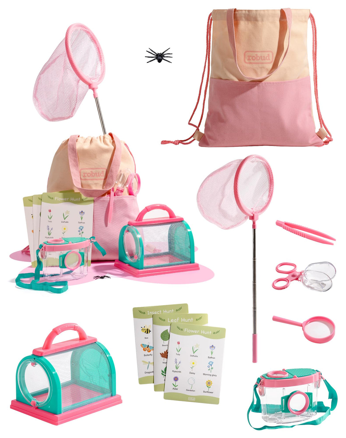 ROBUD Kids Explorer Kit – Bug Catcher Set for Outdoor Discovery