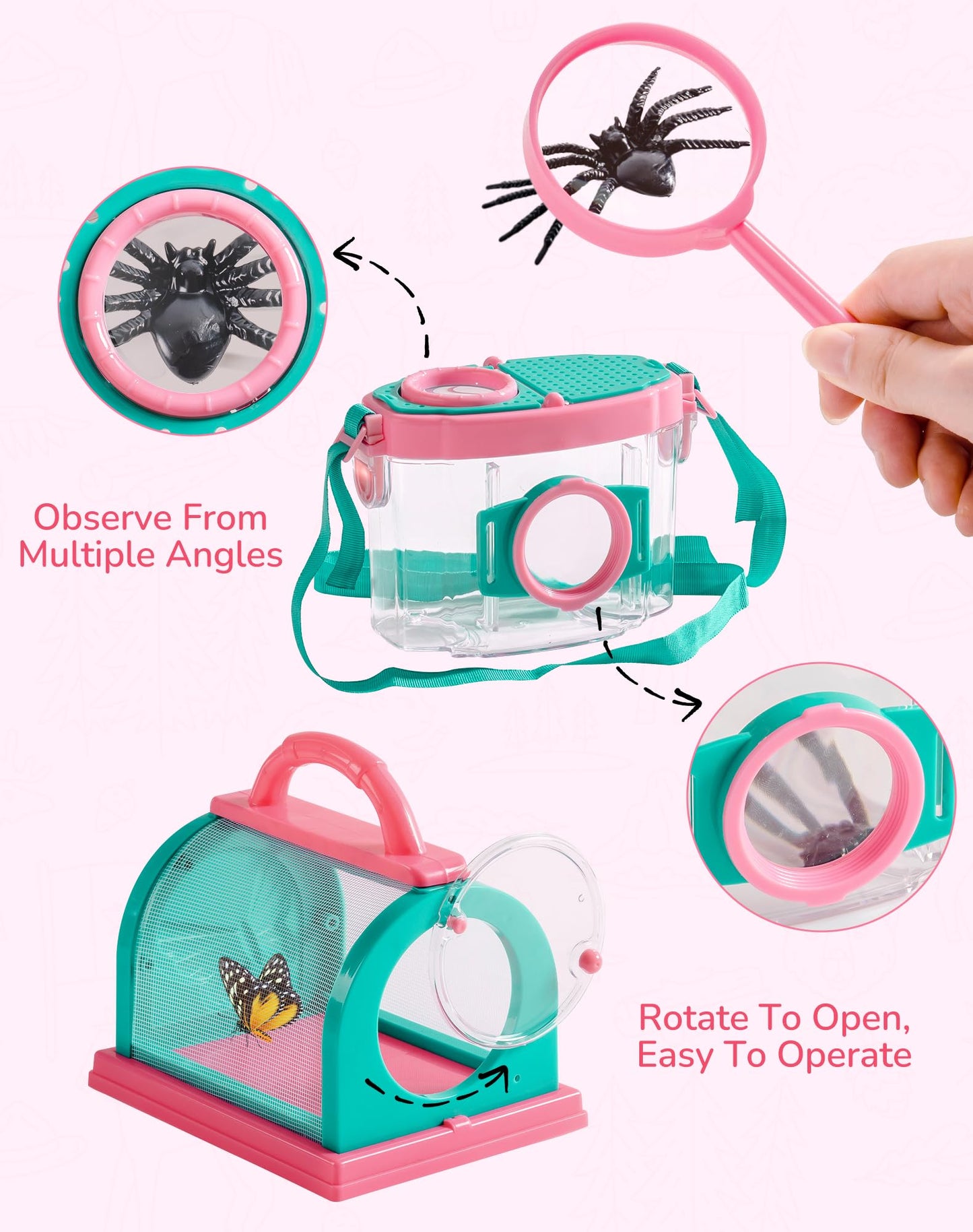 ROBUD Kids Explorer Kit – Bug Catcher Set for Outdoor Discovery