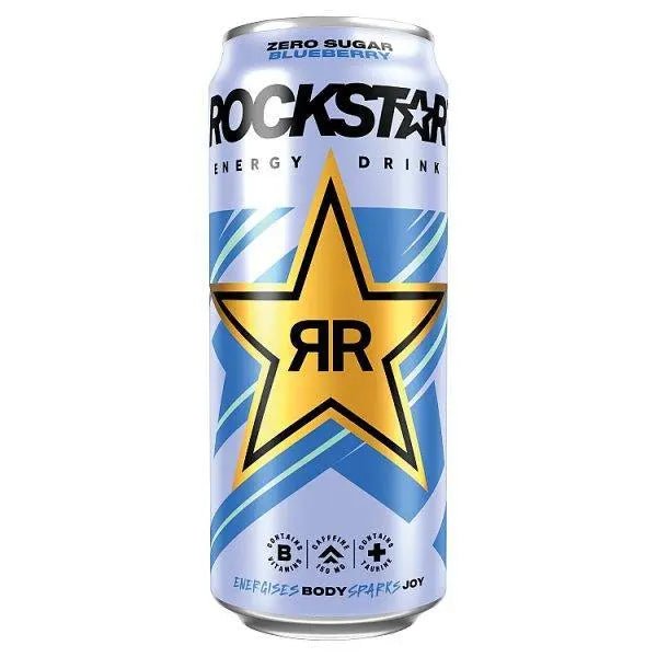 Rockstar Blueberry Energy Drink (Case of 12)